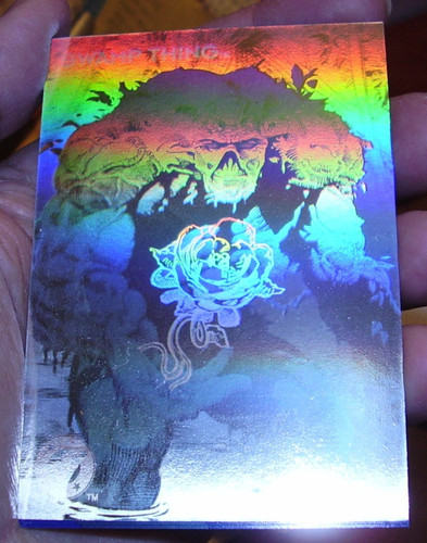 Swamp thing hologram - dc,